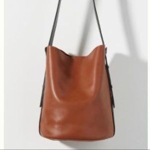 Anthropologie Georgia Colorblocked Bucket Bag